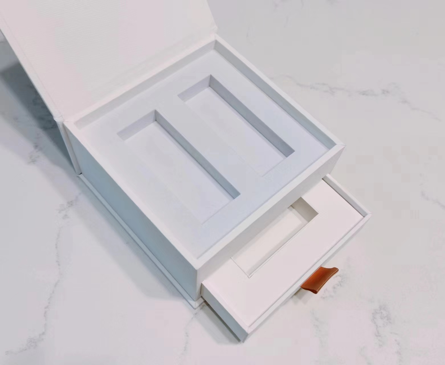 white drawer gift box